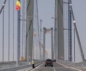 Circulaţia pe Podul suspendat peste Dunăre va fi deschisă şi pe timpul nopţii începând cu 30 noiembrie