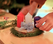 Atelier de creație Decorațiuni de Crăciun, în Parcul Copiilor, organizat de Asociația Kolping România