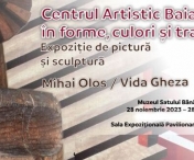 Muzeul Satului Bănățean din Timișoara găzduiește lucrări de culptură semnate de Mihai Olos și Vida Gheza