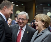 Iohannis se intalneste cu Merkel la Consiliul European