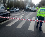 ACCIDENT GRAV in Bucuresti! Mai multe persoane, ranite dupa ce un sofer care ar fost drogat a intrat intentionat in mai multe masini aflate la semafor