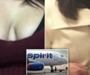 VIDEO - Adolescenta asta a fost socata sa vada stewardesele holbandu-se la sanii ei cand s-a urcat in avion. Ce a urmat este incredibil!
