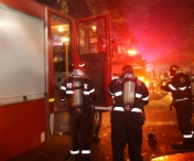 Sute de interventii ale pompierilor doar in noaptea de Craciun
