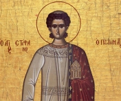 Sfantul Stefan, primul martir crestin, serbat in a treia zi dupa Nasterea Domnului