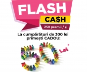 Flash Cash la Iulius Town! Fii printre primii 250 de clienți ai zilei și vei fi răsplătit! 