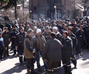 Minerii din Valea Jiului au continuat protestele