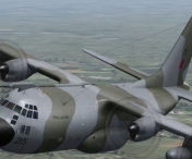 O aeronava militara americana a aterizat de urgenta la Constanta din cauza unui parbriz spart