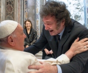 Papa Francisc s-a întâlnit cu președintele argentinian, Javier Milei, la Vatican