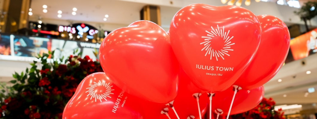 Distracție pentru cei mici și surprize de Ziua Îndrăgostiților, la Iulius Town