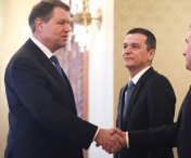 Presedintele Iohannis se intalneste astazi la Cotroceni cu premierul Grindeanu si ministrul Finantelor