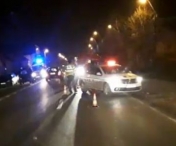 Accident in lant pe o strada din Timisoara. 4 masini au fost implicate