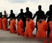 IMAGINI SOCANTE! Gruparea Stat Islamic revendica decapitarea a 21 de egipteni de confesiune crestina rapiti in Libia - FOTO