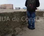 DEZASTRU LA MAMAIA! S-a prabusit plaja amenajata cu bani europeni (VIDEO)