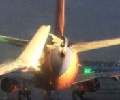 La un pas de tragedie! Doua avioane s-au ciocnit pe aeroportul din Detroit - VIDEO