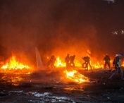 VIDEO / Noi VIOLENTE LA KIEV: Bilantul oficial a ajuns la cel putin 28 de morti 