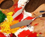 Set de 5 spatule pentru pictură și alte accesorii le poți comanda de la Pictorul Fericit