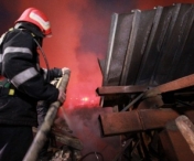 Incendiu de proportii la un fost local din Timisoara