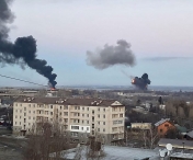 Fortele ruse au cucerit un aeroport militar situat in apropiere de Kiev. Primarul capitalei ucrainene: „Fiti pregatiti sa ajungeti la adaposturile antibomba”