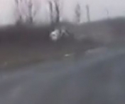 VIDEO - CLIPE DE GROAZA PE SOSEA! Accident teribil filmat cu o camera de bord, in Arad