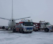 BREAKING NEWS: INCIDENT AVIATIC pe Aeroportul din Timisoara. Un avion a iesit de pe pista