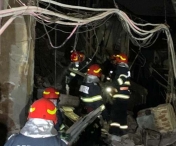 Explozie într-o casă din Timișoara. Un bărbat a fost prins sub dărâmături