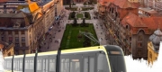 La sfârșitul lunii martie ajunge în Timișoara primul tramvai galben