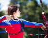 Medalie de argint la Campionatele Europene indoor de tir cu arcul pentru echipa feminină de barebow a României  