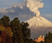 Peste 20 de zboruri de pe aeroportul din Ciudad de Mexico, anulate din cauza erupției vulcanului Popocatépetl 