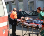 Explozie urmata de un incendiu intr-un bloc din Timisoara