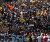 Proteste in Venezuela: Zeci de mii de oameni, pe strazile din capitala Caracas