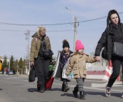 Aproape 1.200 de copii refugiati au primit asistenta umanitara la punctele de trecere a frontierei cu Ucraina si in centre
