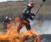 Peste 20 de incendii de vegetatie, in ultimele 24 de ore, in judetul Caras-Severin