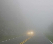 Atentie la drum! COD GALBEN de ceata in opt judete. Pe autostrada Bucuresti- Pitesti, vizibilitate sub 150 de metri pe mai multe portiuni