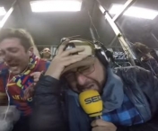 VIDEO - IMAGINI INCREDIBILE! Comentatorul spaniol izbucneste in plas dupa golul calificarii Barcelonei in sferturi. NEBUNIE IN DIRECT