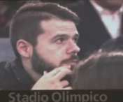 FARSA FABULOASA! Un spectator de la AS Roma - Real Madrid a avut parte de surpriza vietii pe Olimpico! VIDEO