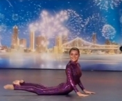 VIDEO - Aceasta adolescenta contorsionista a uimit juriul si publicul cu o reprezentatie incredibila