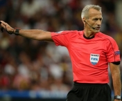 Meciul Romania - Danemarca va fi arbitrat de englezul Martin Atkinson