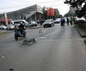 VIDEO - ACCIDENT INFIORATOR! Biciclist DECAPITAT de o masina pe drumul ce leaga Timisoara de Resita!