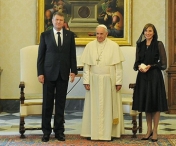 Presedintele Iohannis se intalneste cu Papa Francisc