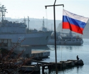 Steagul Rusiei a fost arborat la toate unitatile militare din Crimeea