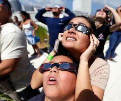 O eclipsă totală de soare traversează America de Nord astăzi, 8 aprilie 2024